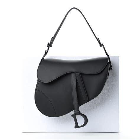 dior saddle ultra-matte bag|christian Dior saddle bag black.